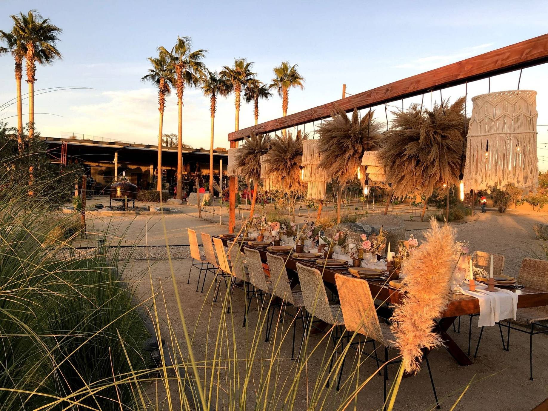 El Huerto Los Cabos outdoor dining